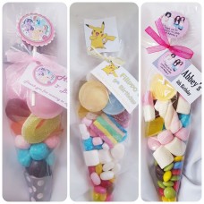 cone  shaped sweet bags theme of your choice