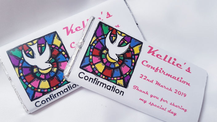 Confirmation Personalised Chocolates